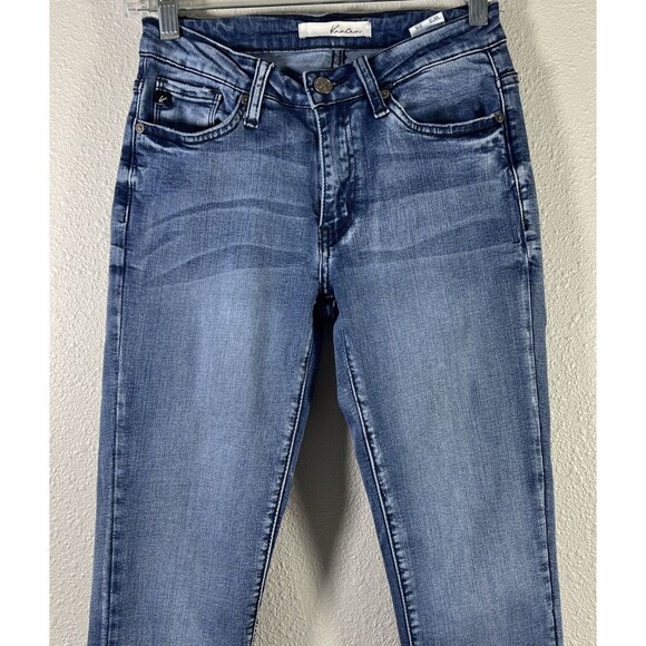KanCan Blue Denim Skinny Preppy  Normcore Jeans Women's Size 3/25 - Picture 3 of 16